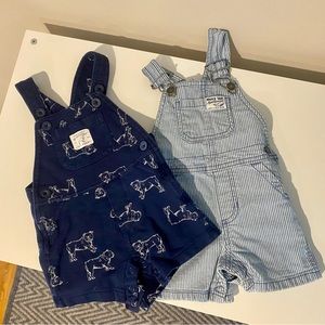 Carter’s 6M Overall Shorts. 2 for 1!